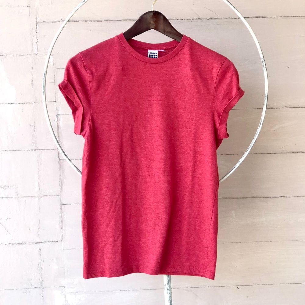 TOPMAN rolled sleeve tee US size XS